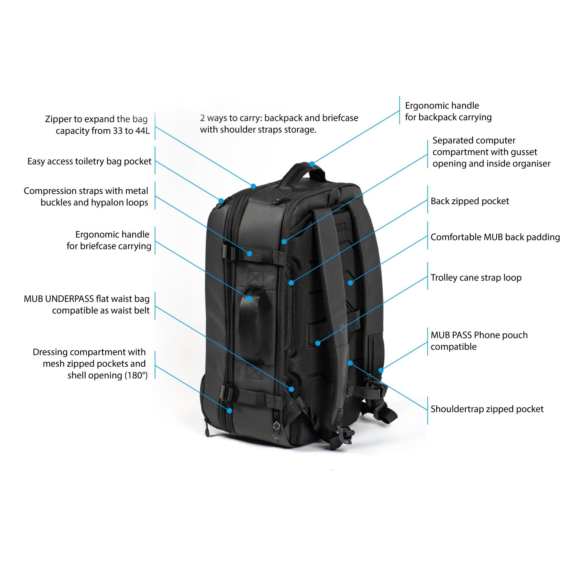 Getaway - MyUtilityBag Sac à dos urban and travel bag