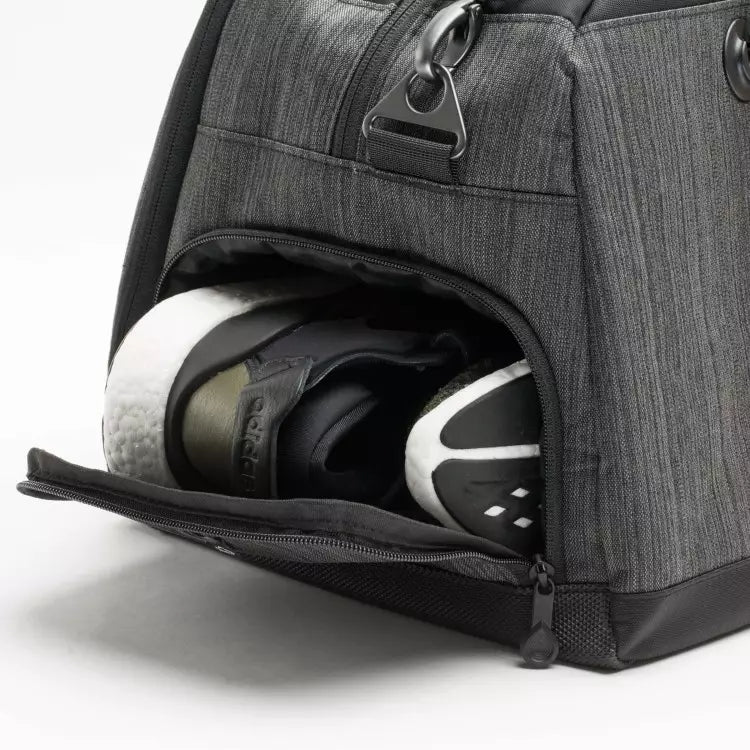 Sac de voyage Socoa Weekender - sac business et sport, compatible bagage cabine. Compartiment chaussures et sport. #color_black